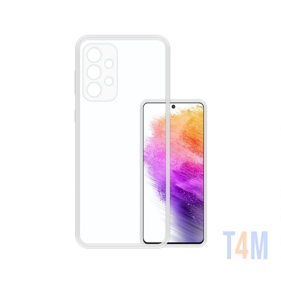 Funda de Silicona 360º para Samsung Galaxy A73 5g Transparente